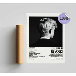 troye sivan posters / bloom poster, troye sivan,