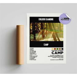 childish gambino posters / camp poster / album