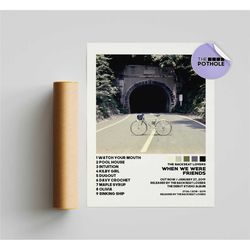 the backseat lovers posters / when we were