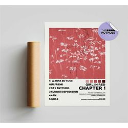 girl in red posters | chapter 1 poster