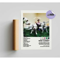 rex orange county posters / who cares poster,