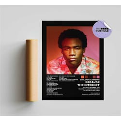childish gambino posters / because the internet poster