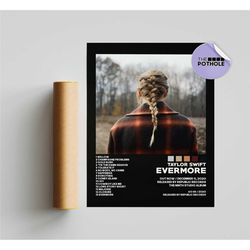 taylor swift posters / evermore poster / album