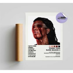 young thug posters / slime season 3 poster