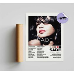 sade posters / the ultimate collection poster, sade,