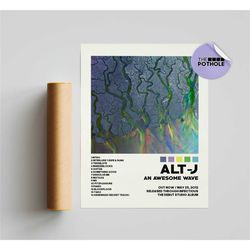 alt-j posters / an awesome wave poster /