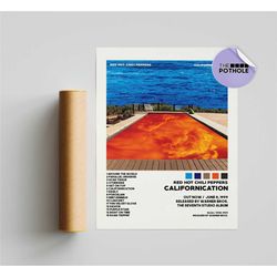 red hot chili peppers posters / californication poster,