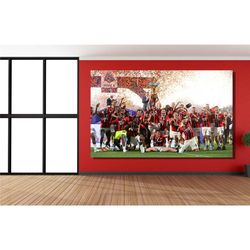 serie a 2022 champions ac milan wall art,milan