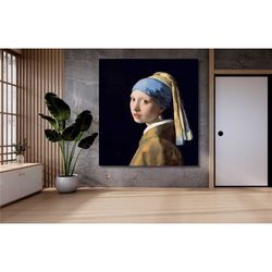 girl with the pearl earring by johannes vermeer