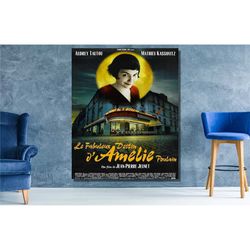 amelie movie art poster,amelie movie canvas wall art,tv