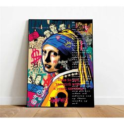 johannes vermeer girl with a pearl earring giclee
