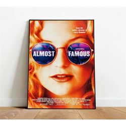 almost famous poster, canvas wall art, rolled canvas
