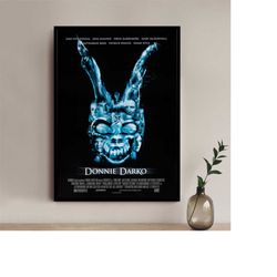 donnie darko movie poster - high quality canvas art print - room decoration - art poster for gift