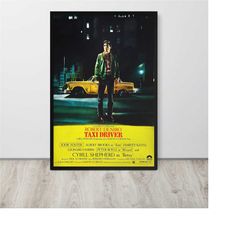 taxi driver (1976) vintage movie poster