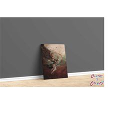 elden ring art, elden ring malenia canvas, elden ring wall decor, gift for gamers, wall decor, room decor,home decoratio