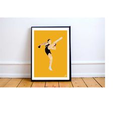 amanda nunes poster print 2020. a4/a3, nunes, silva, mcgregor, ufc, mma, art, pop art, card, modern, poster