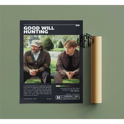 good will hunting retro vintage poster | minimalist