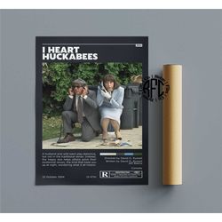 i heart huckabees retro vintage poster | minimalist