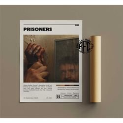 prisoners retro vintage poster | minimalist movie poster
