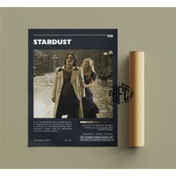 stardust retro vintage poster | minimalist movie poster