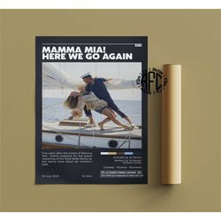mamma mia here we go again retro vintage
