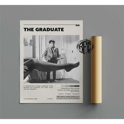 the graduate retro vintage poster | minimalist movie