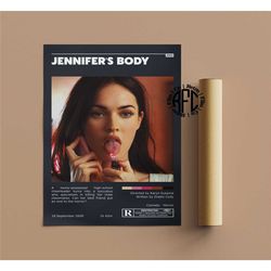jennifer's body retro vintage poster | minimalist movie