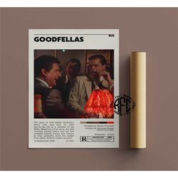 goodfellas funny how retro vintage poster | minimalist