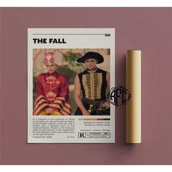 the fall retro vintage poster | minimalist movie