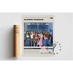 almost famous poster | cameron crowe | minimalist
