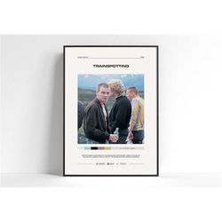 trainspotting - danny boyle | minimalist movie poster