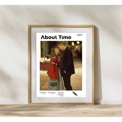 about time movie poster, about time poster print,