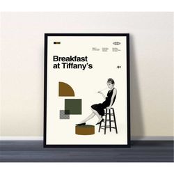 breakfast at tiffany poster, breakfast at tiffany movie,