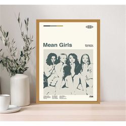 mean girls poster, mark waters poster, movie posters,