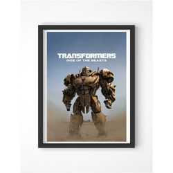 transformers: rise of the beasts movie poster, transformers