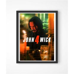 john wick 4 poster, john wick chapter 4