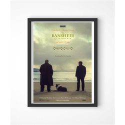 the banshees of inisherin movie art film poster