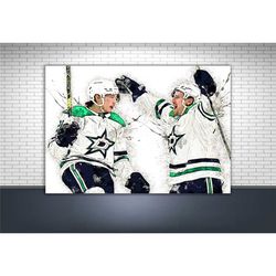 jason robertson, roope hintz poster, dallas stars, gallery