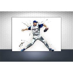 roy halladay poster, toronto blue jays gallery canvas