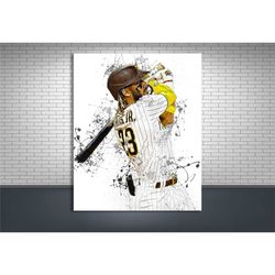 fernando tatis jr. poster print, gallery canvas wrap,