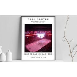 bell centre stadium poster | bell centre canvas
