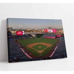 angel stadium print poster | mlb lovers sport