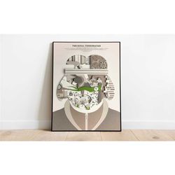 the royal tenenbaums poster / wes anderson /