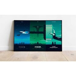 thor poster / thor / minimalist movie poster