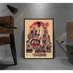 reservoir dogs poster, kraft paper print, movie wall