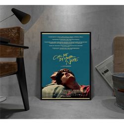 call me by your name retro poster, kraft