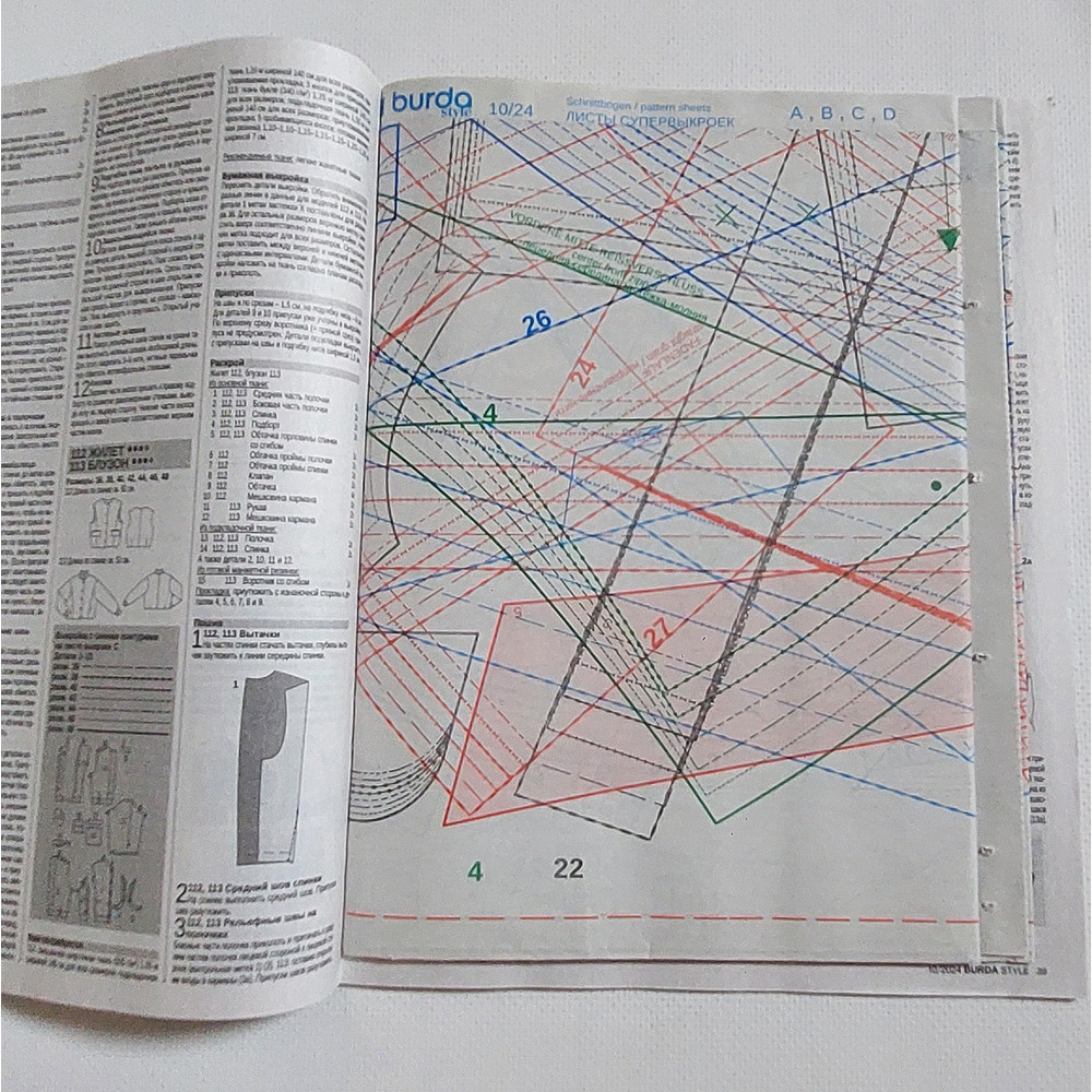 Set 2 Burda 910 2024 Magazines Russian 7