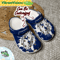 Personalized Tottenham Ripped Claw Clogs Soccer Crocs Shoes 0
