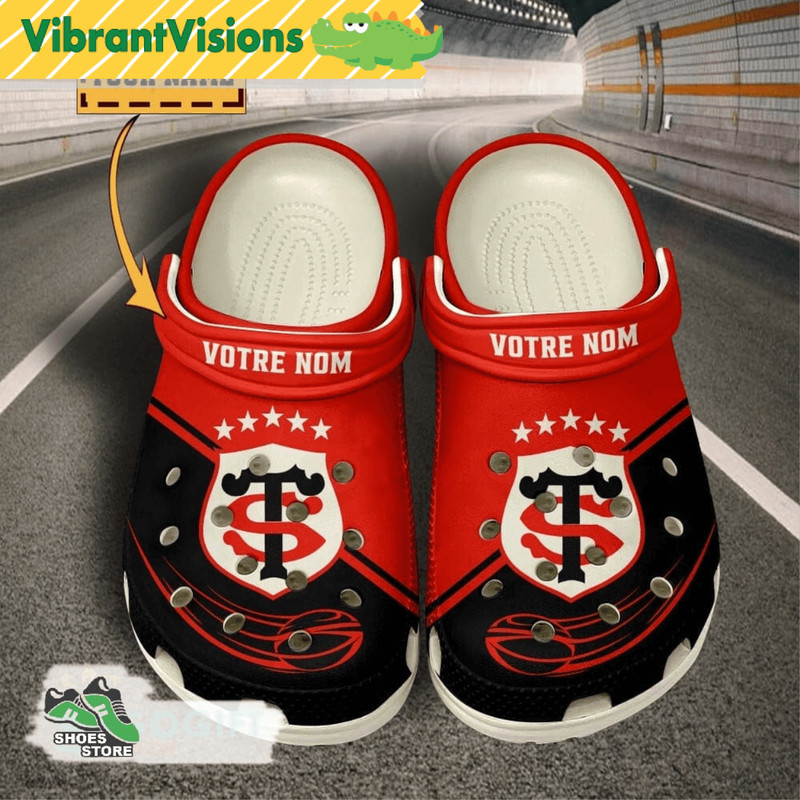 Personalized Stade Toulousain Crocs Stade Toulousain Merch 0