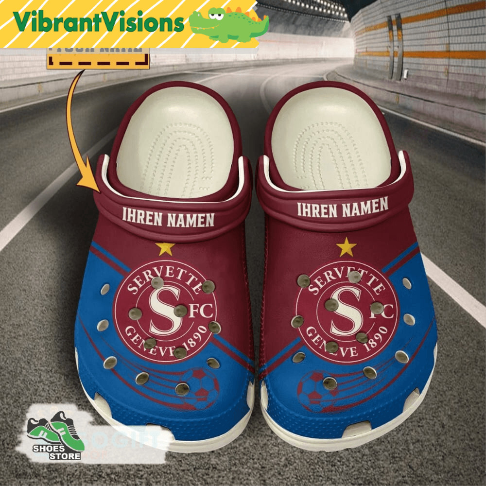 Personalized Servette FC Crocs Servette FC Merch 0